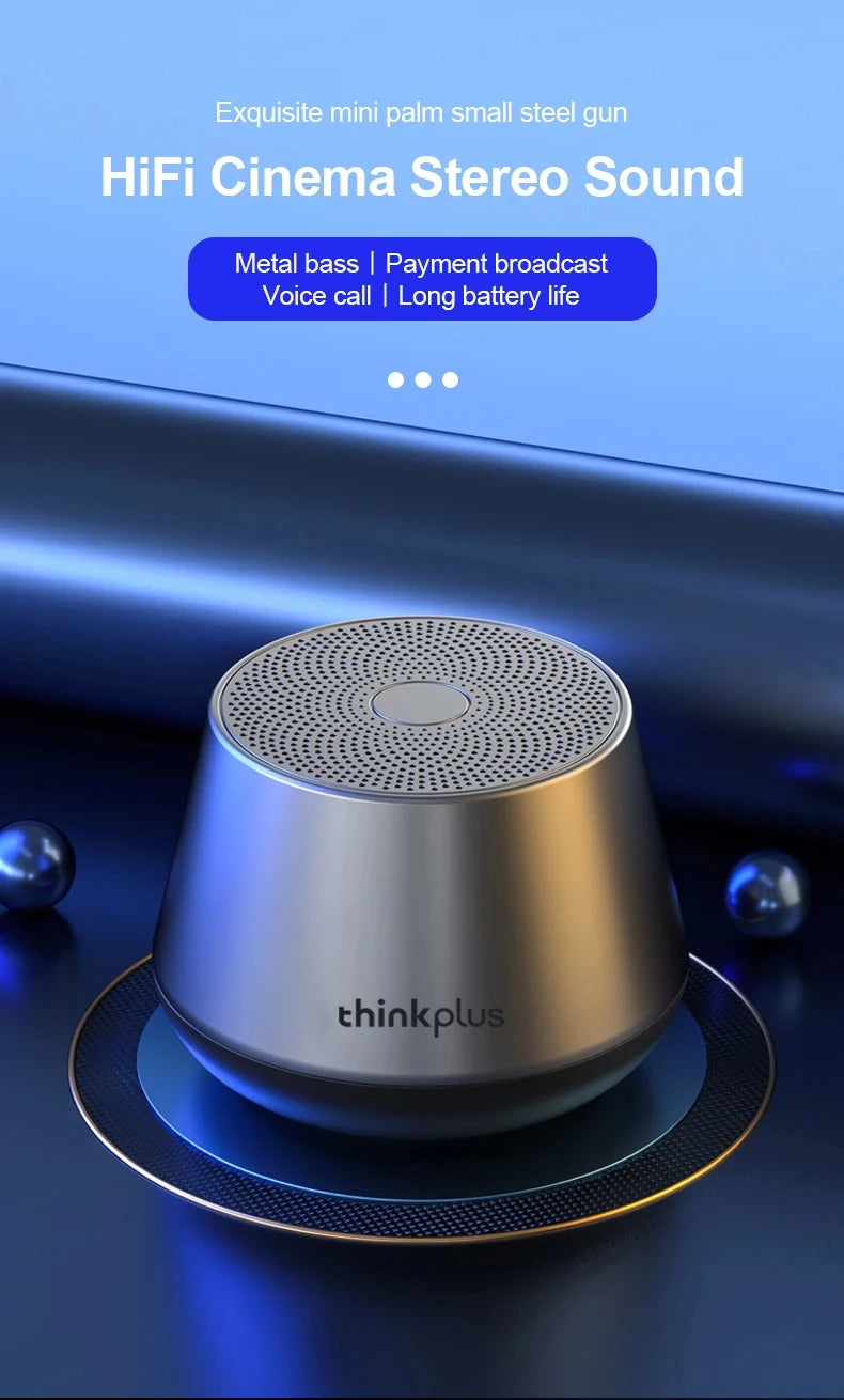 Choice Lenovo K3 Pro 5.0 Portable Bluetooth Speaker Stereo Surround Wireless Bluetooth Speakers Music Audio Player Loudspeaker