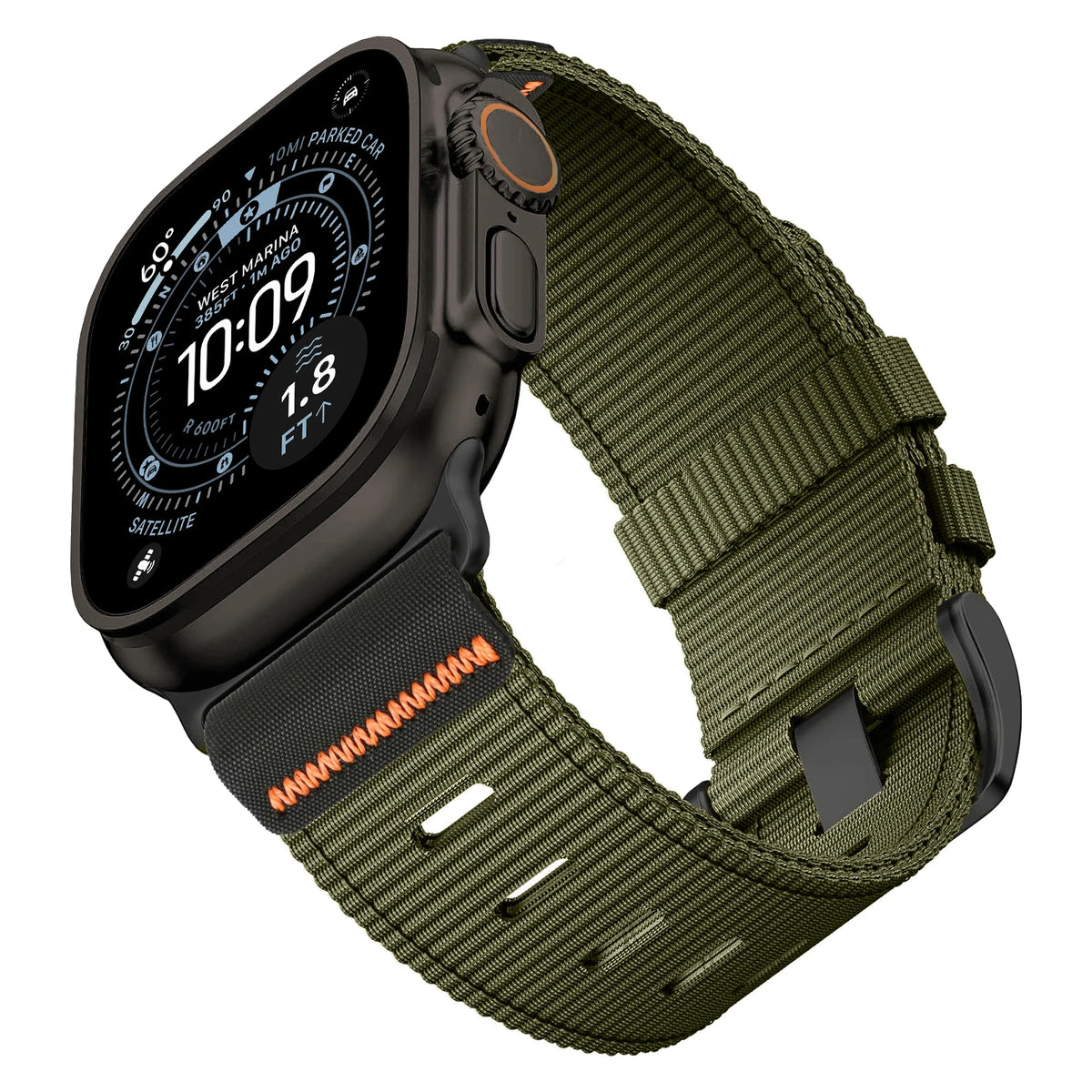 Nylon Bands for Apple Watch 49mm 46 45 44 42mm Sport Bracelet Correa iWatch Series SE 11 10 9 8 7 6 5 Ultra 3 2 Strap
