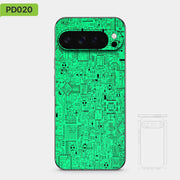 Colorful Decal Skin for Google Pixel 10 9 8 7 Pro 10A Back Screen Protector Film Cover Case Macaroon Wrap Matte Sticker