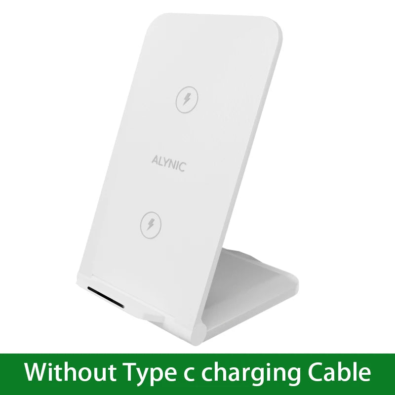 Wireless Charger Station Earphone Phone Fast Charging Charger Holder For iPhone 16 15 14 13 Pro Max Samsung S24 S23 Xiaomi