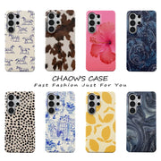 Luxury Bugrs Butter & Lemon Phone Case for Samsung Galaxy S20 FE S22 S24 S25 S26 Plus Ultra Edge 4G 5G Double-layer Back Cover