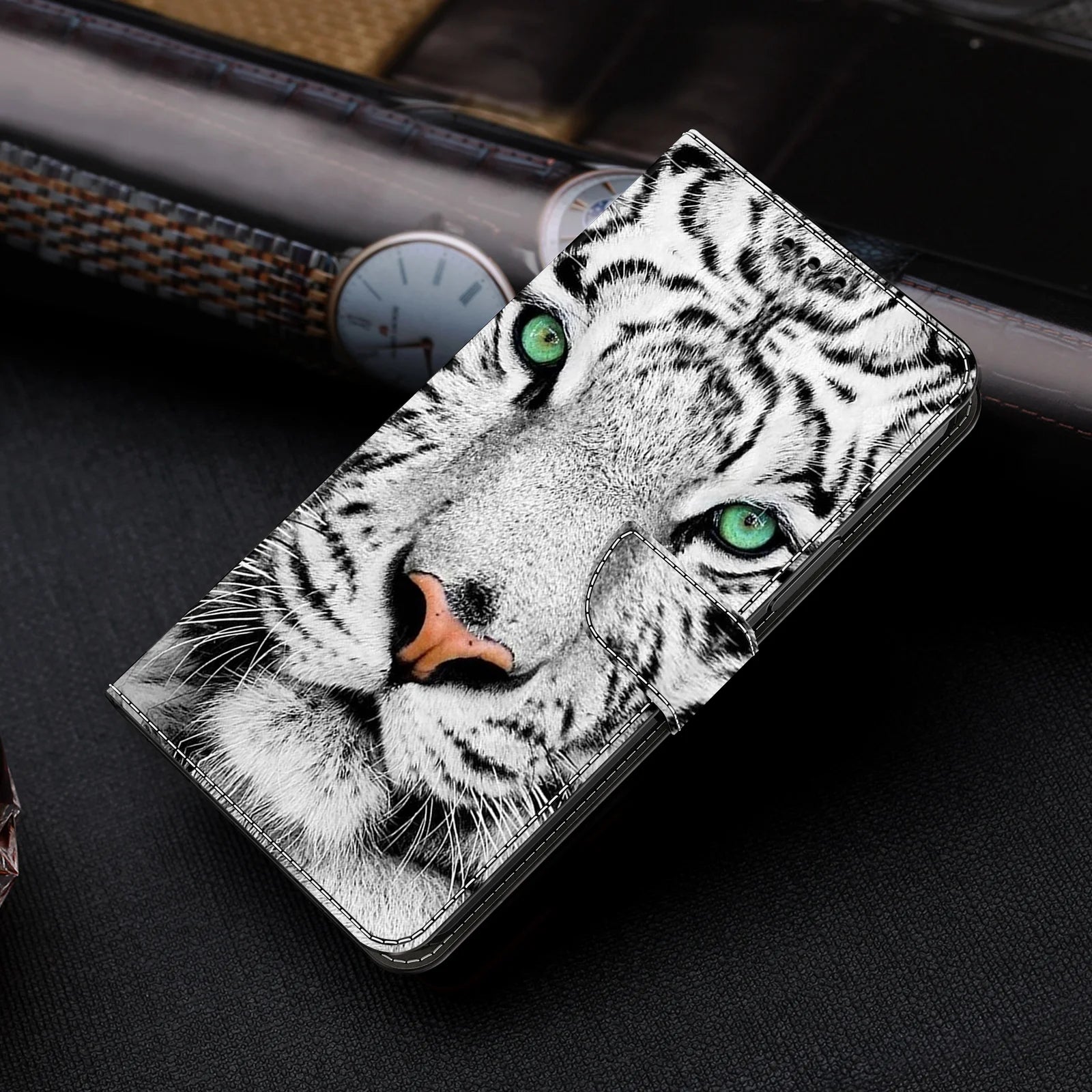 3D Magnetic Flip Leather Wallet Case For Samsung Galaxy S25 S24 S23 S22 S21 S20 S10 S10e S9 S8 Plus Ultra FE EDGE 4G/5G
