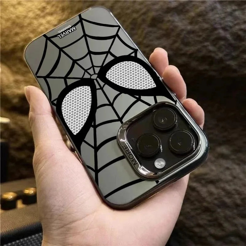 Spider-Mans Eyes Phone Case For iPhone 17 17e 16e 16 15 14 13 12 11 mini Pro Max X XSMAX 8 7 Air Plus Anti Fall Matte Back Cover