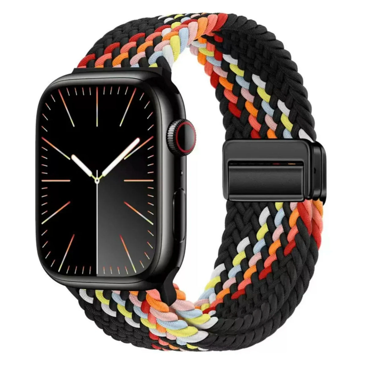 Nylon Strap for Apple Watch Band 45mm 41mm 44mm 40mm Original Magnetic Loop Link Bracelet iWatch Ultar 2 49mm 9 8 7 6 SE 3 42mm