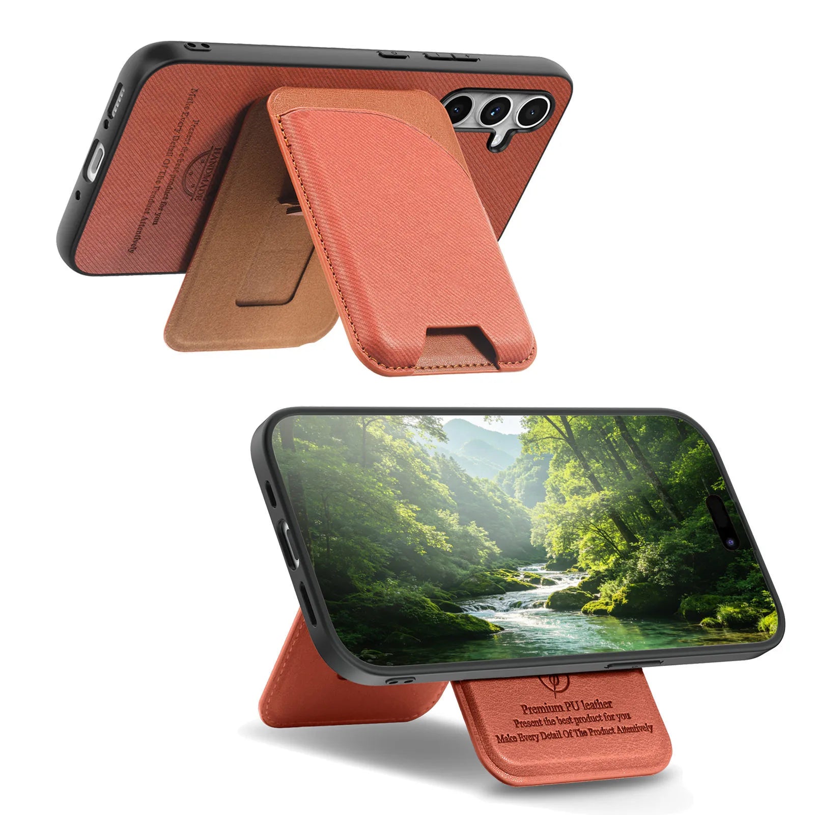 2 in 1 Detachable Cards Solt Wallet Stand Leather Case for Google Pixel 11 Pro XL 10A 9A Shockproof for Magsafe Slim Fit Cover