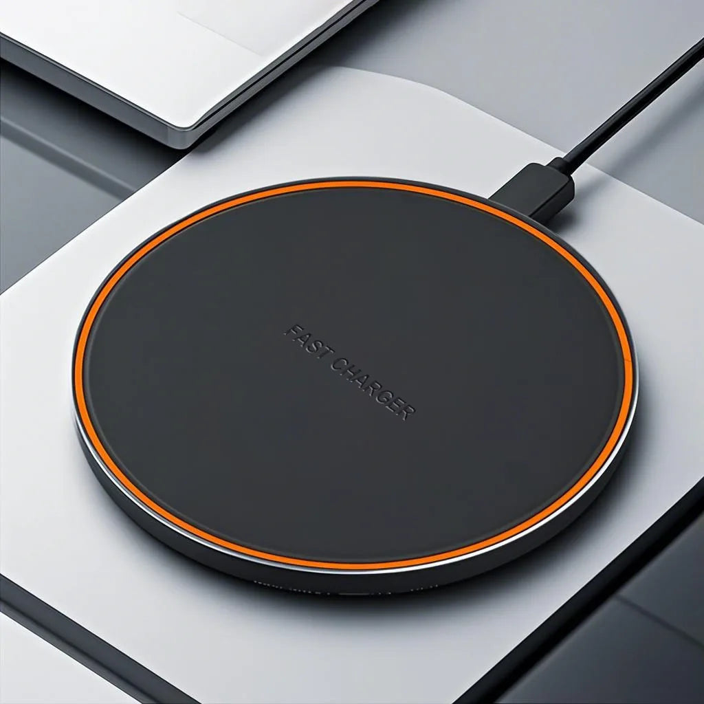 30W Fast Wireless Charger Compatible with iPhone 17‑12 Pro Max, Galaxy S25‑S20, Huawei, Xiaomi & Google Pixel