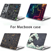 New Mechanical style  Plastic Laptop Case for MacBook Air 15 13 case A2681 A1466 A1369  M2 2023  Pro13 A1932 A2179A2338 A2337