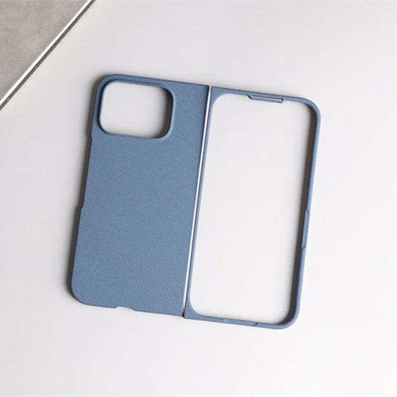 Sandstone Matte Hard PC Flip Phone Case for Google Pixel 9 Pro Fold Ultra Thin Anti-fall Full Protect Bumper for Pixel Fold 2
