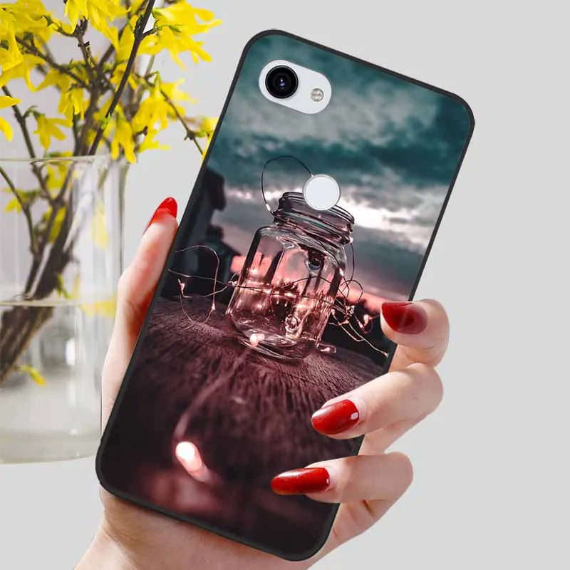 Phone Cases For Google Pixel 3a XL Case Shockproof Silicone Soft TPU Coque for Google Pixel 3 XL Pixel3 Pixel3A 3XL Bumper Cover