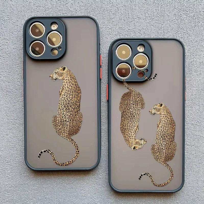 Cheetah Print Animal Vintage Leopard Phone Case For Samsung Galaxy S26 S25 Ultra S24 S23 FE S22 S21 Plus A56 A55 A54 A16 Cover