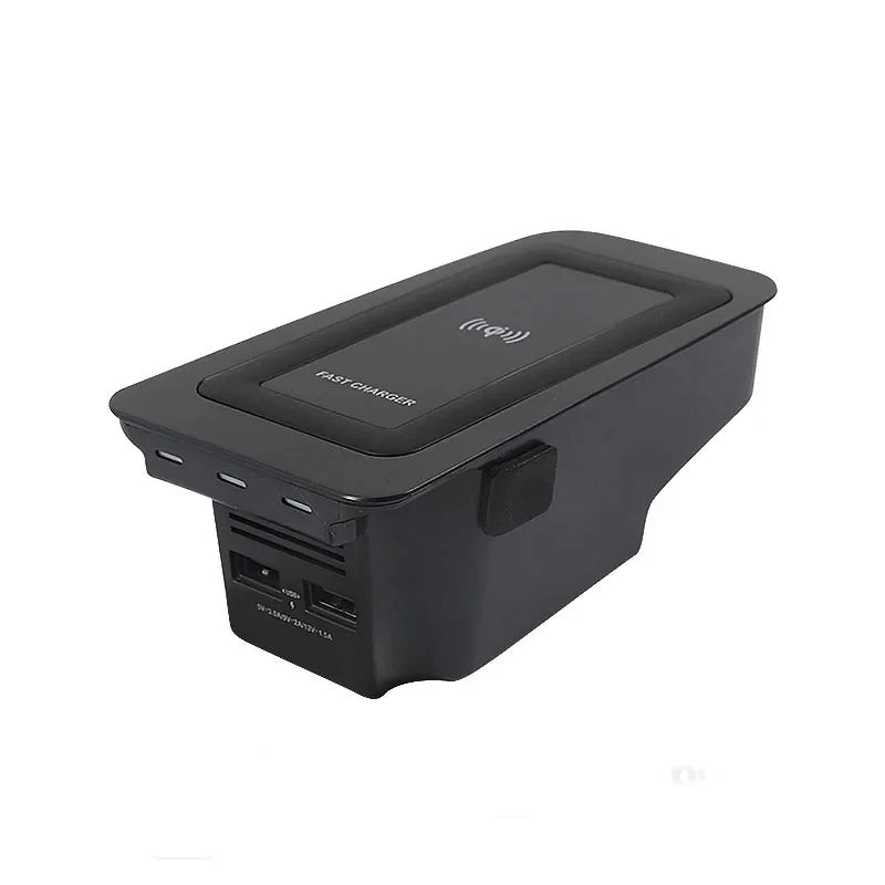 Car Wireless Charger for Volvo XC90 NEW XC60 S90 V90 18-2024 Special Mobile Phone Charging Plate Car Accessories V60 2020 S60
