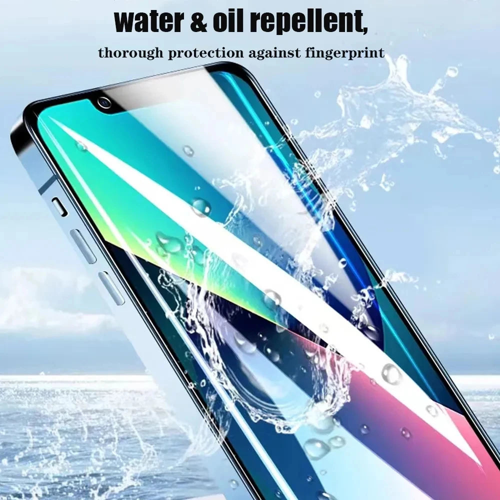 3Pcs HD Film Screen Protector For iPhone 17E 16E 17 16 15 14 13 12 11Pro Max Plus Pro High Definition Anti-Scratch Hydrogel Film