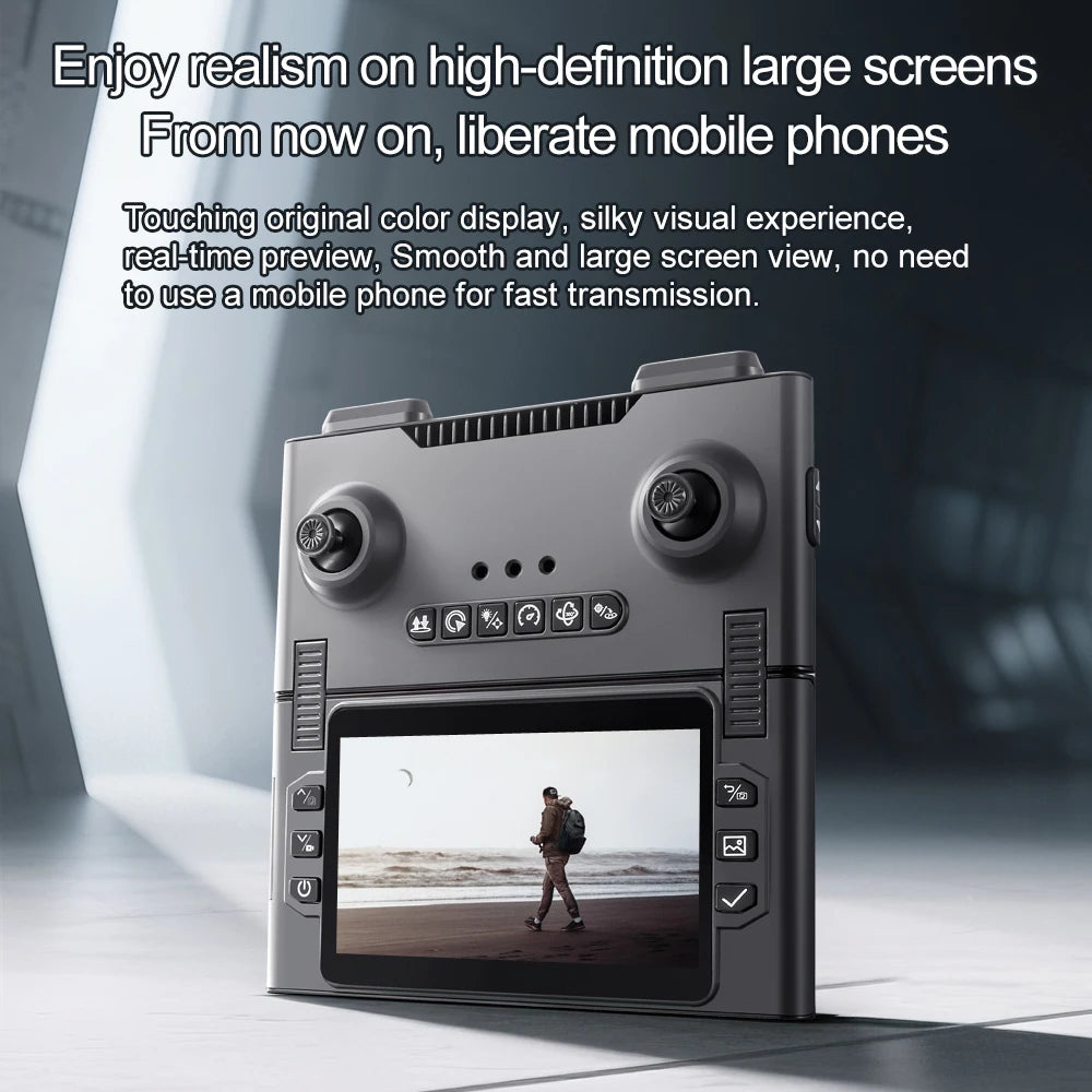 M88 Pro Drone 2026 New 8K Mini 4.5" Folding Remote Control with Obstacle Avoidance High Definition Aerial Photography Aircraft