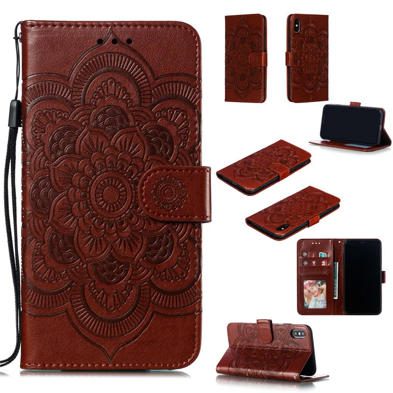 Luxury Leather Wallet Case For Samsung Galaxy S26 S25 Edge S24 Ultra S23 S22 S21 S20 FE S10 S9 Plus Flip Stand Phone Card Cover