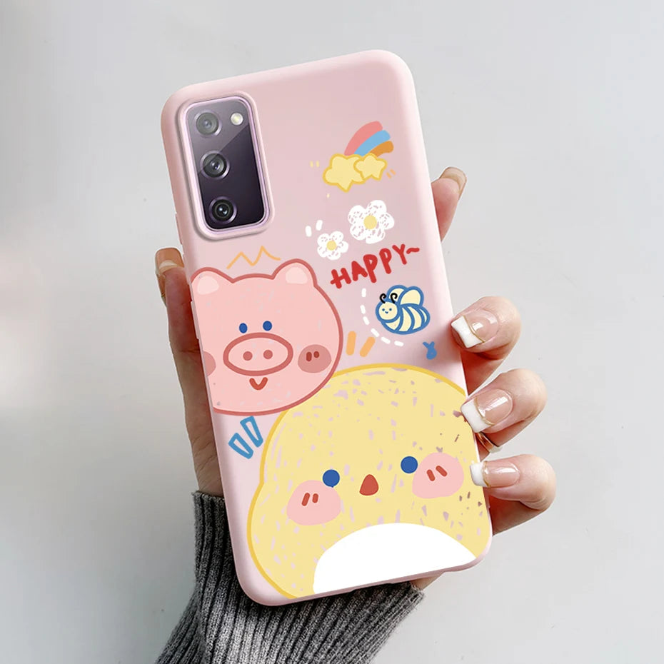 Case For Samsung Galaxy S20 FE Cover Candy Soft Silicone Phone Back Fundas For Samsung S20 Plus GalaxyS20 Ultra S20FE S 20 Cases