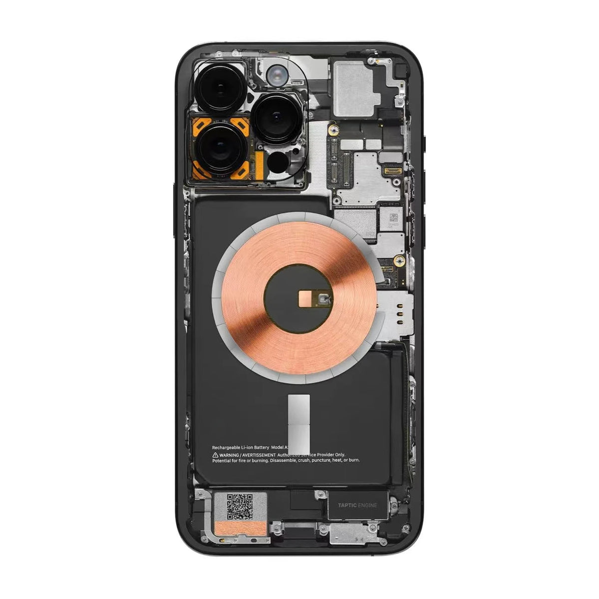 Tear Down Skin for IPhone Air 17 16 15 14 13 Pro Max Plus Back Screen Protector Cover Circuit 3M Wrap Change Color Sticker Film