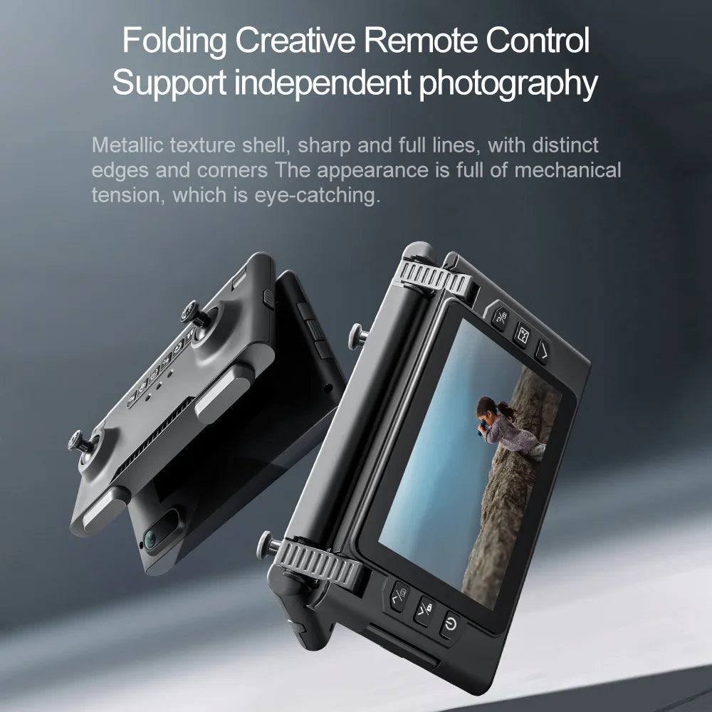 2026 New M66 Drone HD Folding Remote Control With Camera And Screen 5G FPV Camera Quadcopter Brushless Motor RC Quadcopter