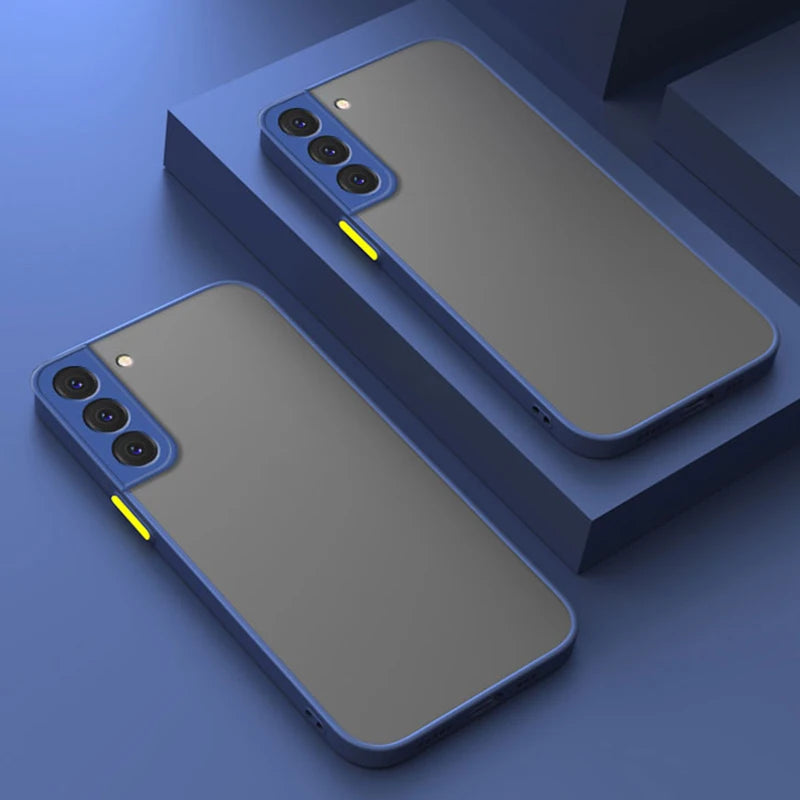 ARMOR Shockproof Matte Case for Samsung Galaxy S20 S21 FE S22 Plus S23 S24 S25 Ultra 5G Bumper Back Cover