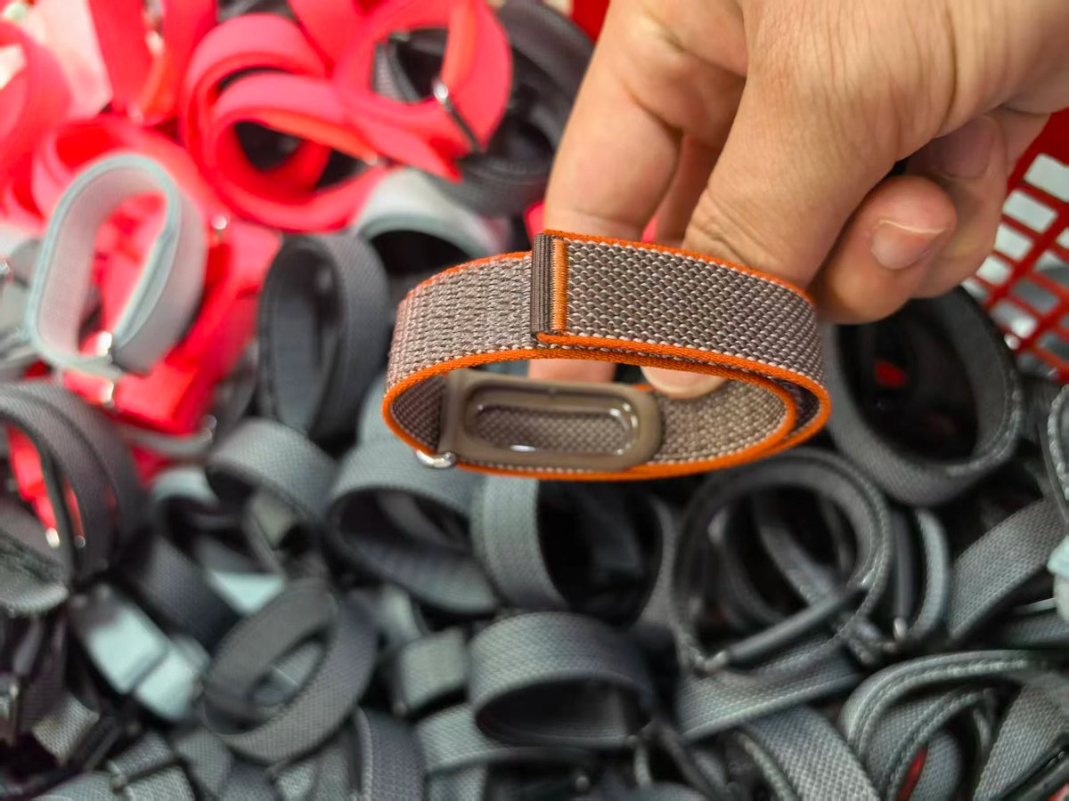 Sport Nylon Braided Watch Strap For Google Fitbit Air Replacement Strap Loop Bracelet Breathable Band Wristband For Fitbit Air