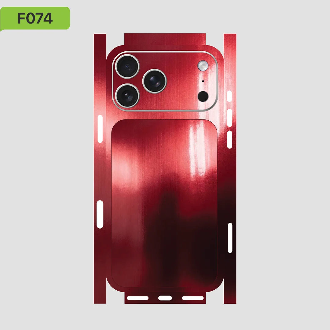 Shiny Skin For iPhone 17 PRO MAX Skin Sticker Vinyl Decal Anti-Scratch Phone Skin Wrap Back Decorative Film