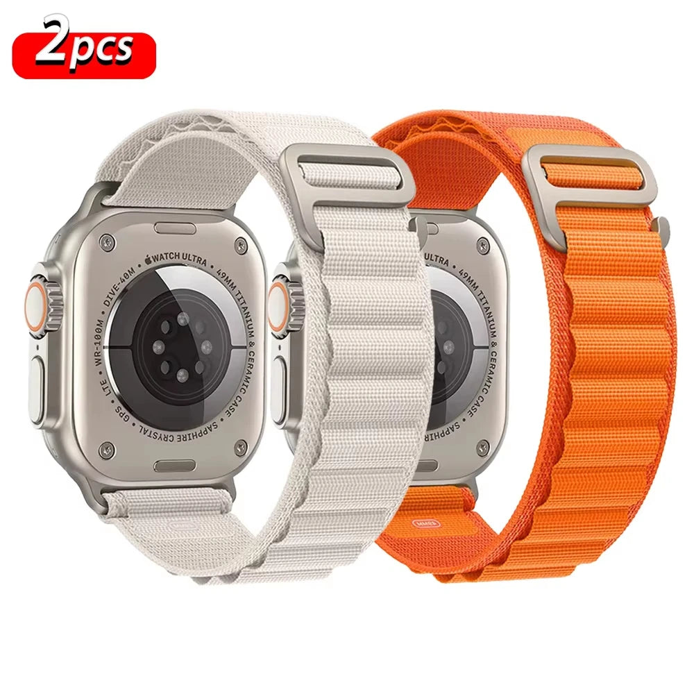 Alpine Loop Strap for Apple Watch Band Ultra 3 2 49mm 46mm 45mm 44mm 41mm 46mm 42mm Bracelet iWatch Series 11 10 9 8 7 6 5 SE 3