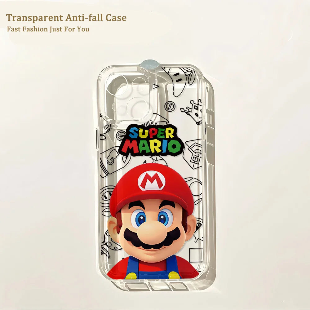 Hot Classic M-Marios Phone Case For Samsung Galaxy A37 A57 A16 A07 A17 A36 A26 A56 A55 A35 A54 A24 A14 A06 A05 A13 4G 5G