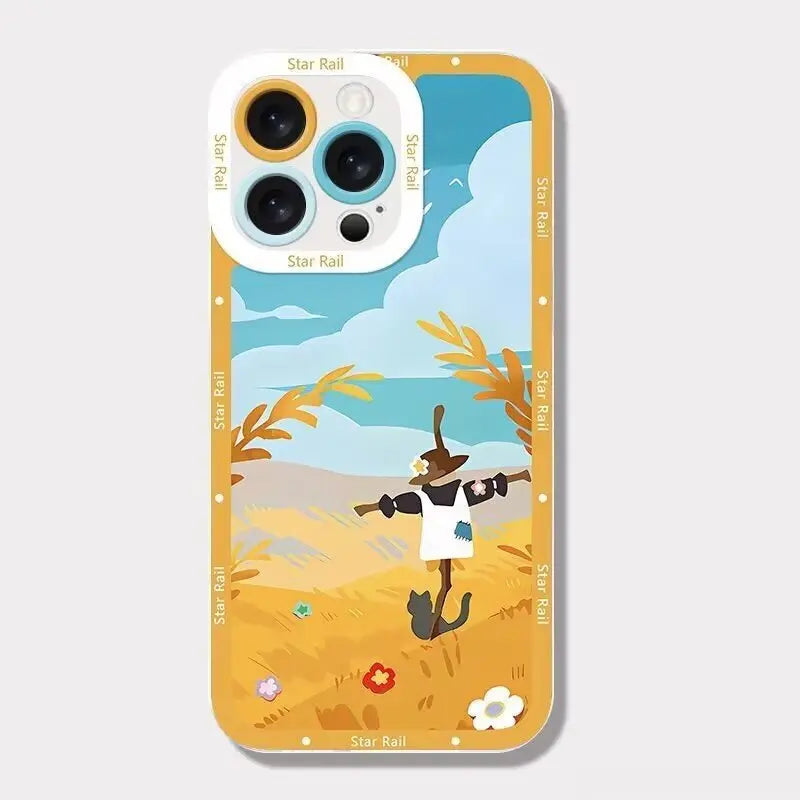 Honkai Star Rail Phainon Phone Case For IPhone 16e 16 15 14 13 12 11 17 Pro Max XR XS Max 14 15 16 Plus Mini Soft Clear Cover