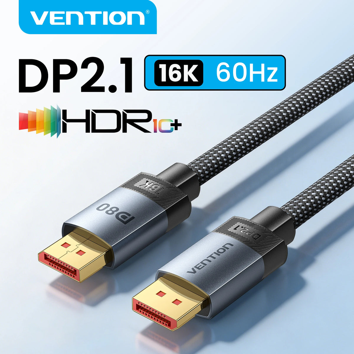 Vention DisplayPort Cable 16K60Hz Video Audio Cable for Laptop Xiaomi TV Box PC Monitor Video Game DP 8K240Hz Cable Display Port