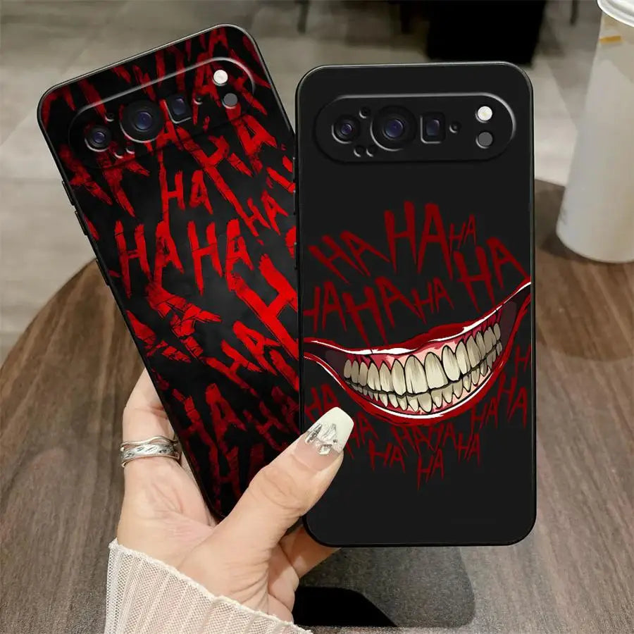 Joker Fun Haha Case for Google Pixel 7a 6a 6 7 8 Pro 9a 8a 10 9 Pro XL Soft Shell