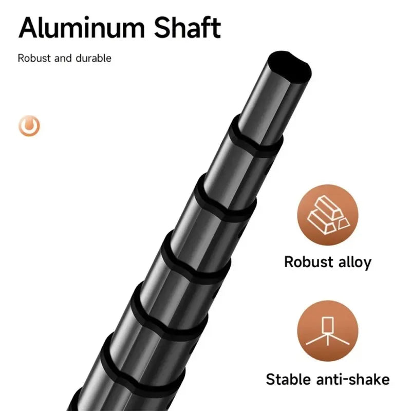 Mini Bluetooth Magnetic Selfie Stick Tripod For iPhone Android Magsafe Tripod Travel Monopod With Remote Mobile Phone Stabilizer