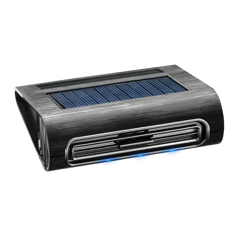 1pc Solar Air Purifier, Built-in Sensor, Used in the Car, Purifies Air, Clean Air, Fresh Air, Purification Generator, Intelligen
