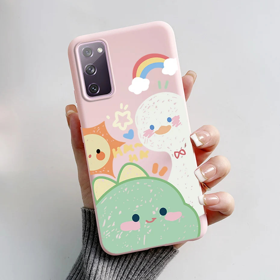 Case For Samsung Galaxy S20 FE Cover Candy Soft Silicone Phone Back Fundas For Samsung S20 Plus GalaxyS20 Ultra S20FE S 20 Cases