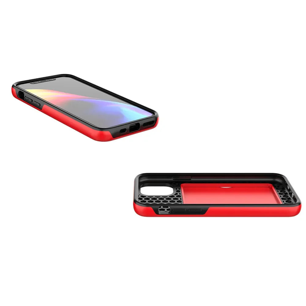 For iPhone 16 Pro MAX 15 14 13 12 11 7 8 Plus X XS MAX XR Case Wallet 3-Card ID Slot Card Holder Flip Cover for iPhone 16 15 14