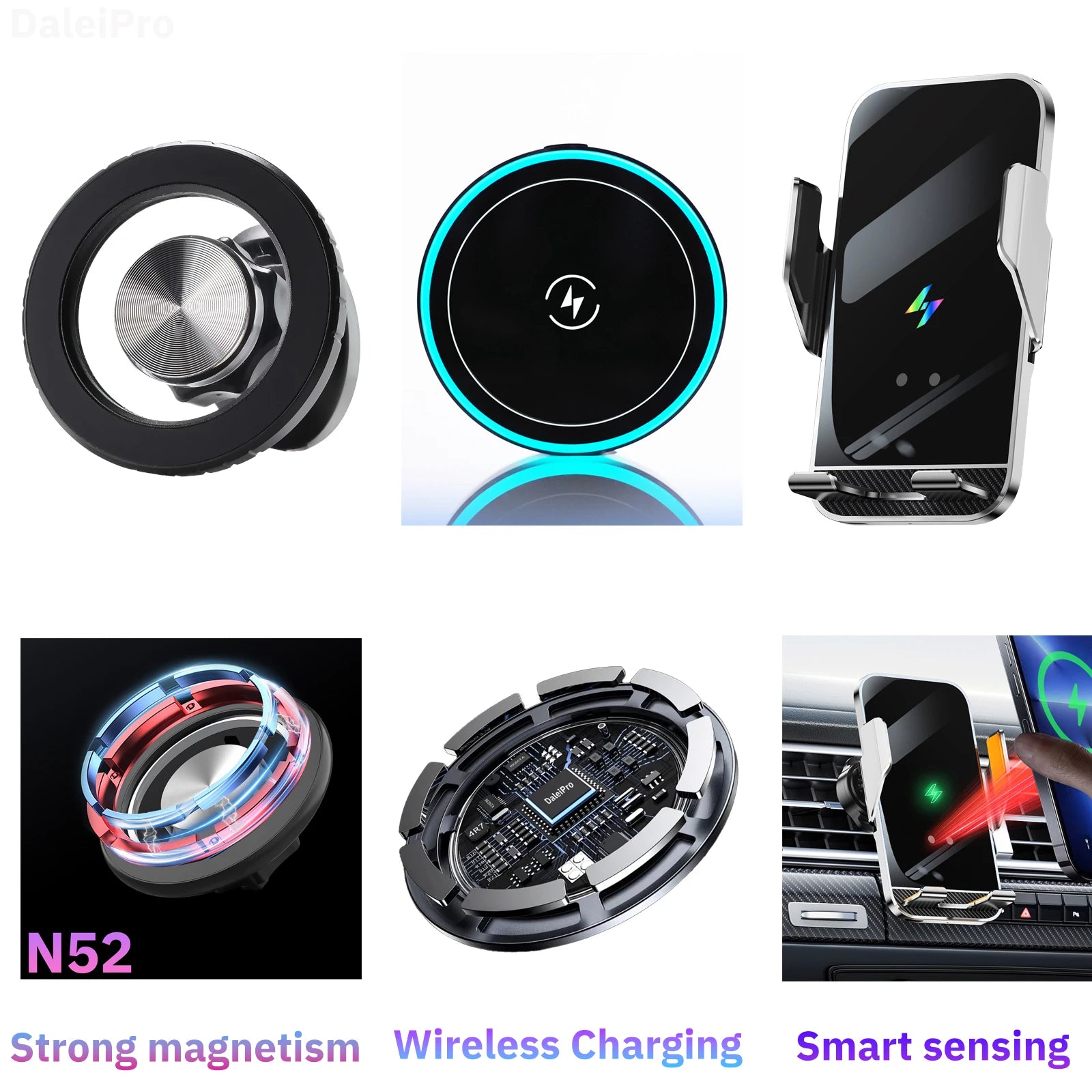 For BMW 3 Series G20 2019 2020 2021 2022-2025 Car Phone Holder Car Wireless Charging Magnetic MagSafe Holder Car Phone Charger