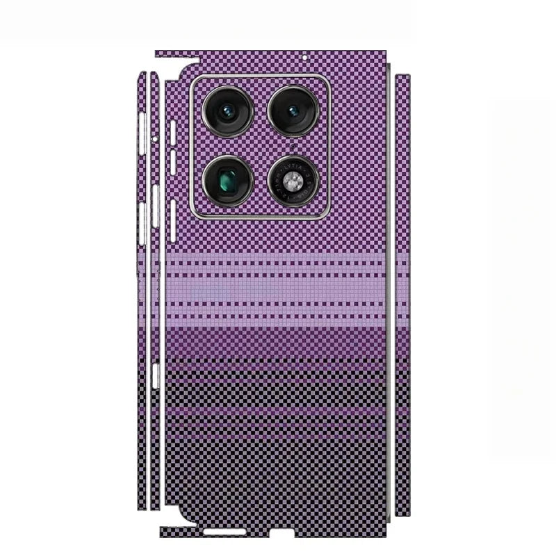 For Motorola Moto Razr Fold 3D Carbon Fiber Skin Wrap skticker Film Full Cover Back Film Cover For Moto Razr Fold