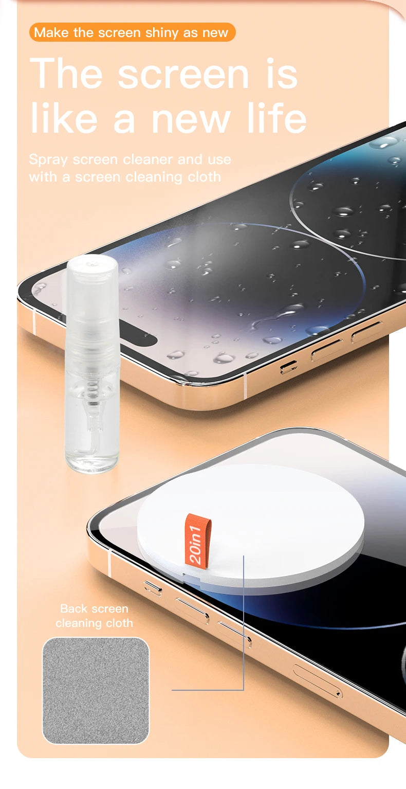 Multi-function Phone Tablet Keyboard Cleaning Kit for iPhone and AirPod headphone Brush Keyremover screen cleaner