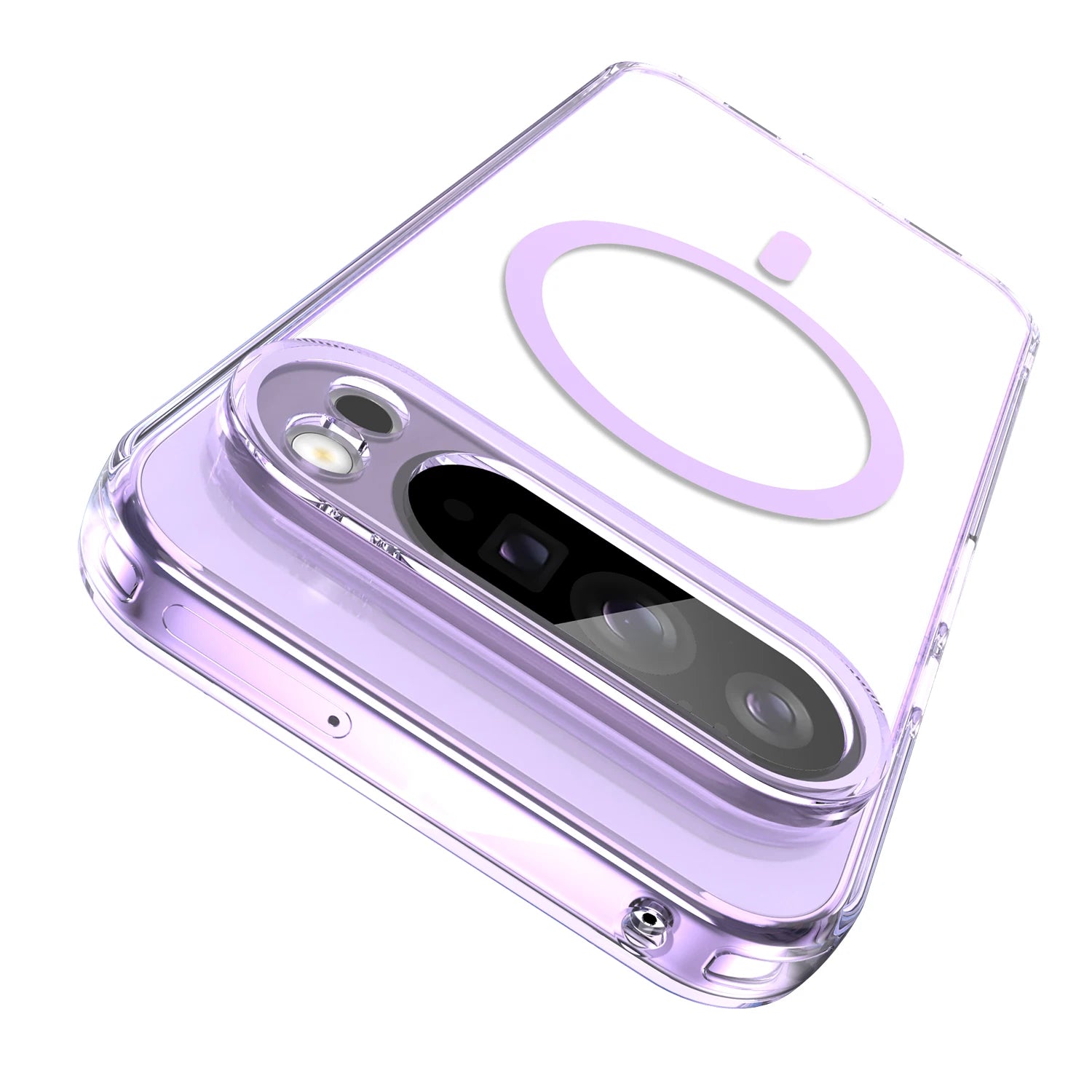 Case For Google Pixel 10 9 Pro XL 10A 9A  Funda Camera Protect For Magsafe Wireless Charge Anti-Yellowing Clear Magnetic Cover