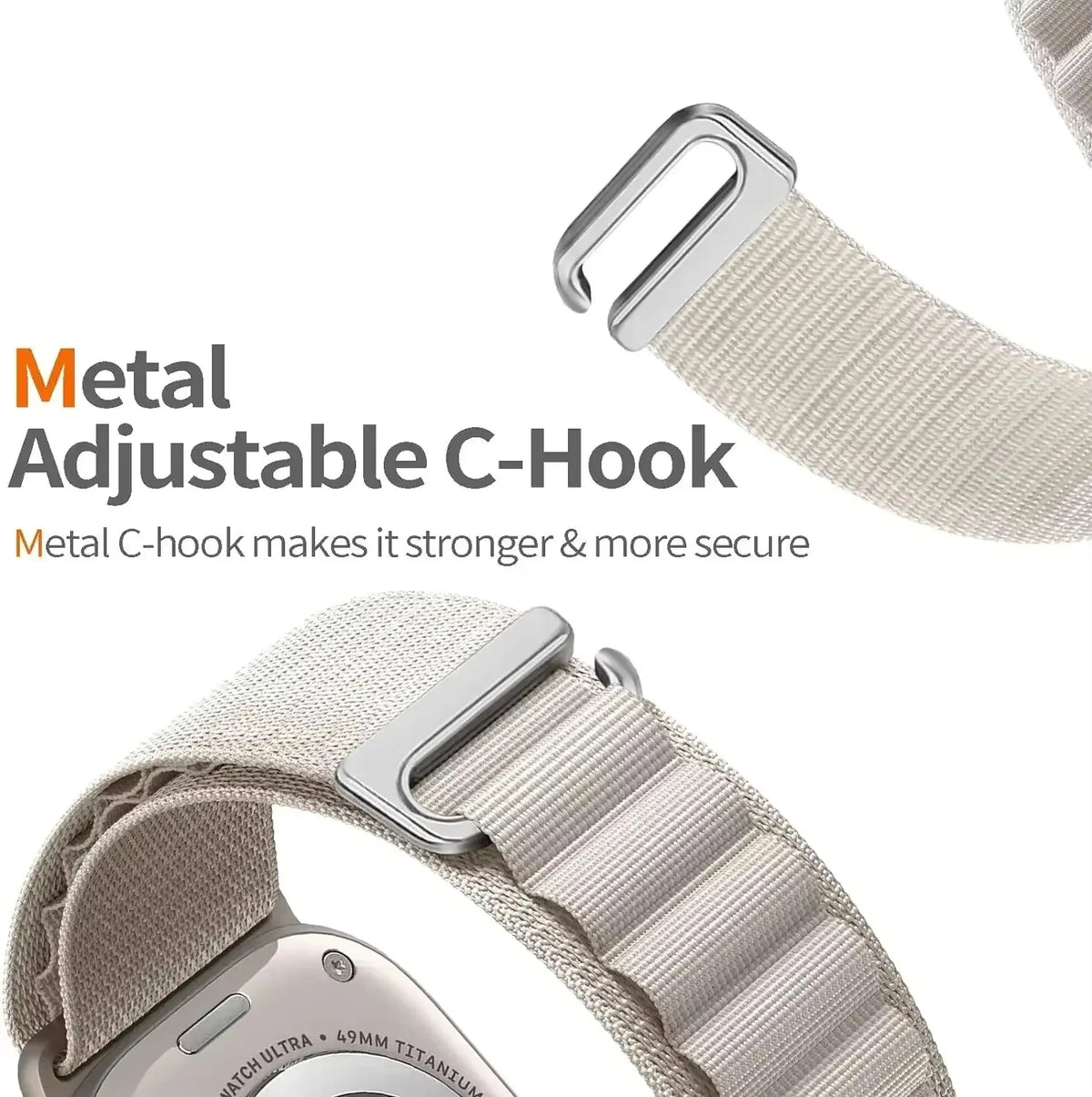 Alpine Loop Strap for Apple Watch Band Ultra 3 2 49mm 46mm 45mm 44mm 41mm 46mm 42mm Bracelet iWatch Series 11 10 9 8 7 6 5 SE 3