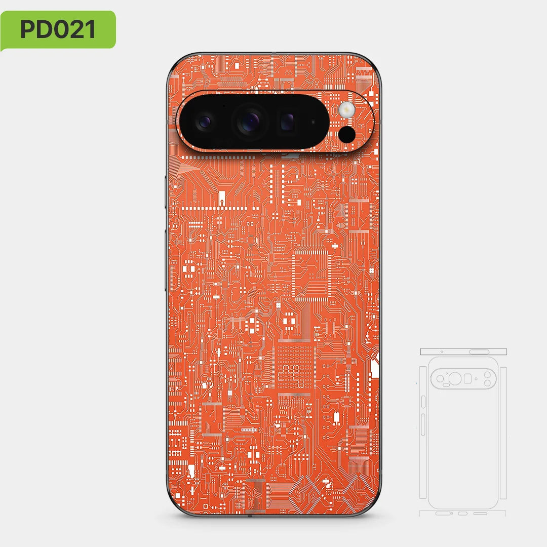 Colorful Decal Skin for Google Pixel 10 9 8 7 Pro 10A Back Screen Protector Film Cover Case Macaroon Wrap Matte Sticker