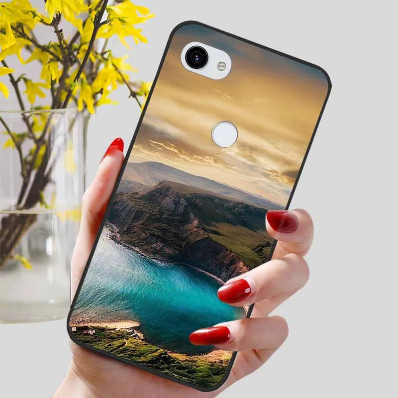 Phone Cases For Google Pixel 3a XL Case Shockproof Silicone Soft TPU Coque for Google Pixel 3 XL Pixel3 Pixel3A 3XL Bumper Cover