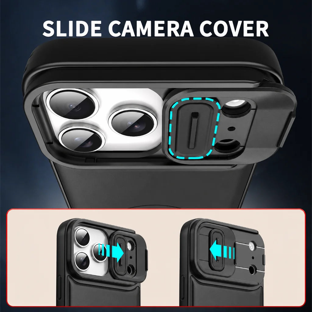 Best Protection Lens Cover Hard Case for Iphone 17 18 Pro Max 16 Pro Iphone18 Iphone17 Iphone16 Stand Holder Cases