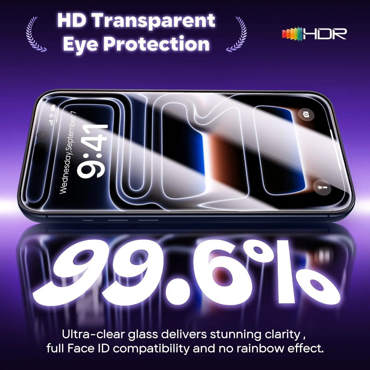 3PCS Screen Protector Glass For iPhone 17 Pro Max Air 17Pro 9H Tempered Glass For iPhone 16 15 14 Plus Protective Film