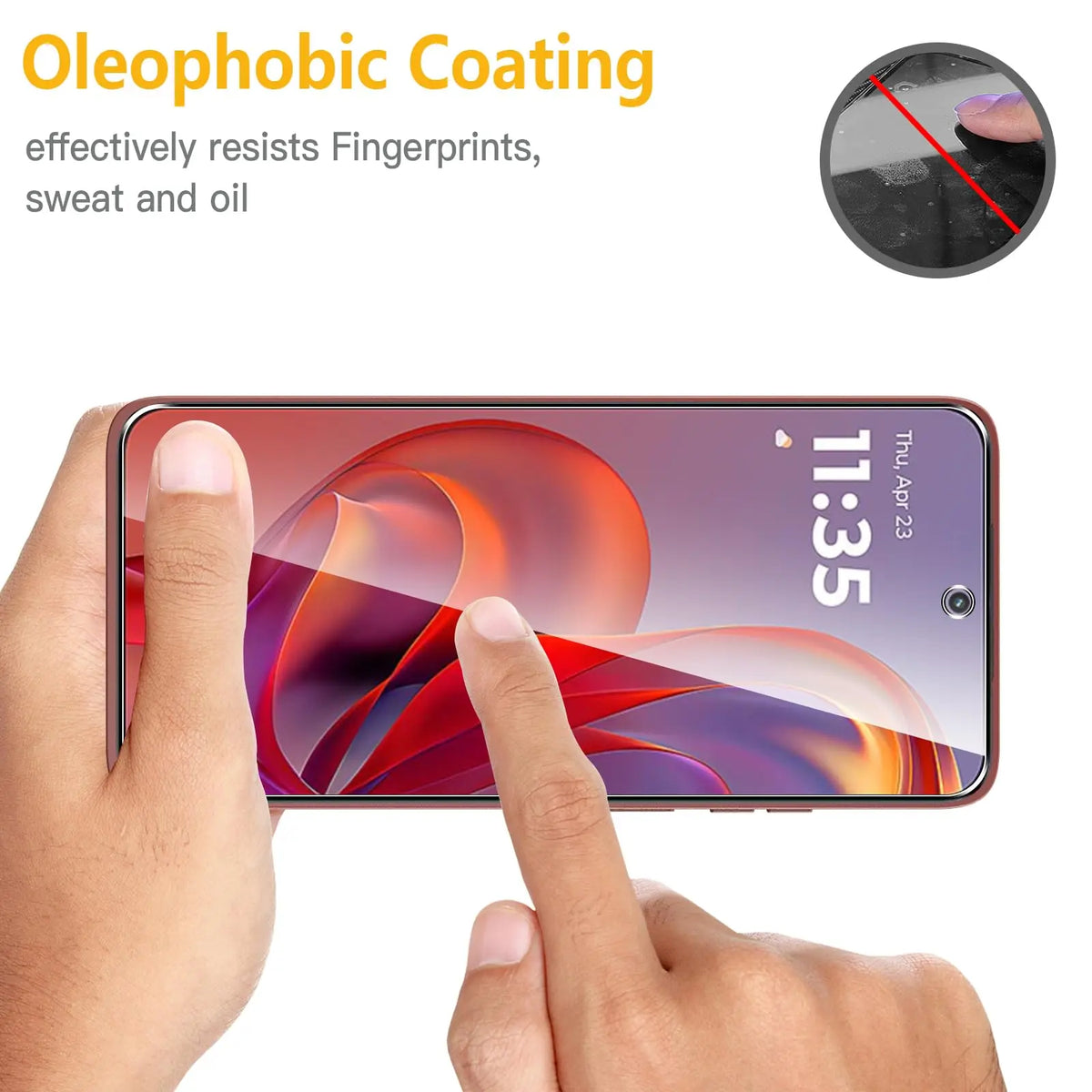 Screen Protector For Motorola Edge 60 Neo 50 Neo Tempered Glass HD 9H Transparent Clear Anti Scratch Case Friendly