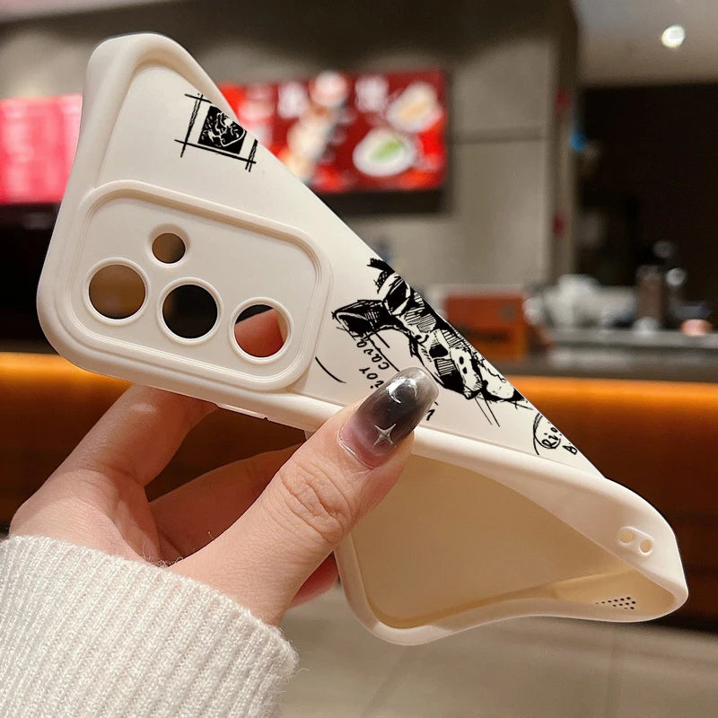 Soft TPU Case For Samsung Galaxy S26 S25 S22 S23 Ultra S24 FE A57 A56 A36 A55 A16 A17 A15 A37 5G Creative Pattern Phone Cover
