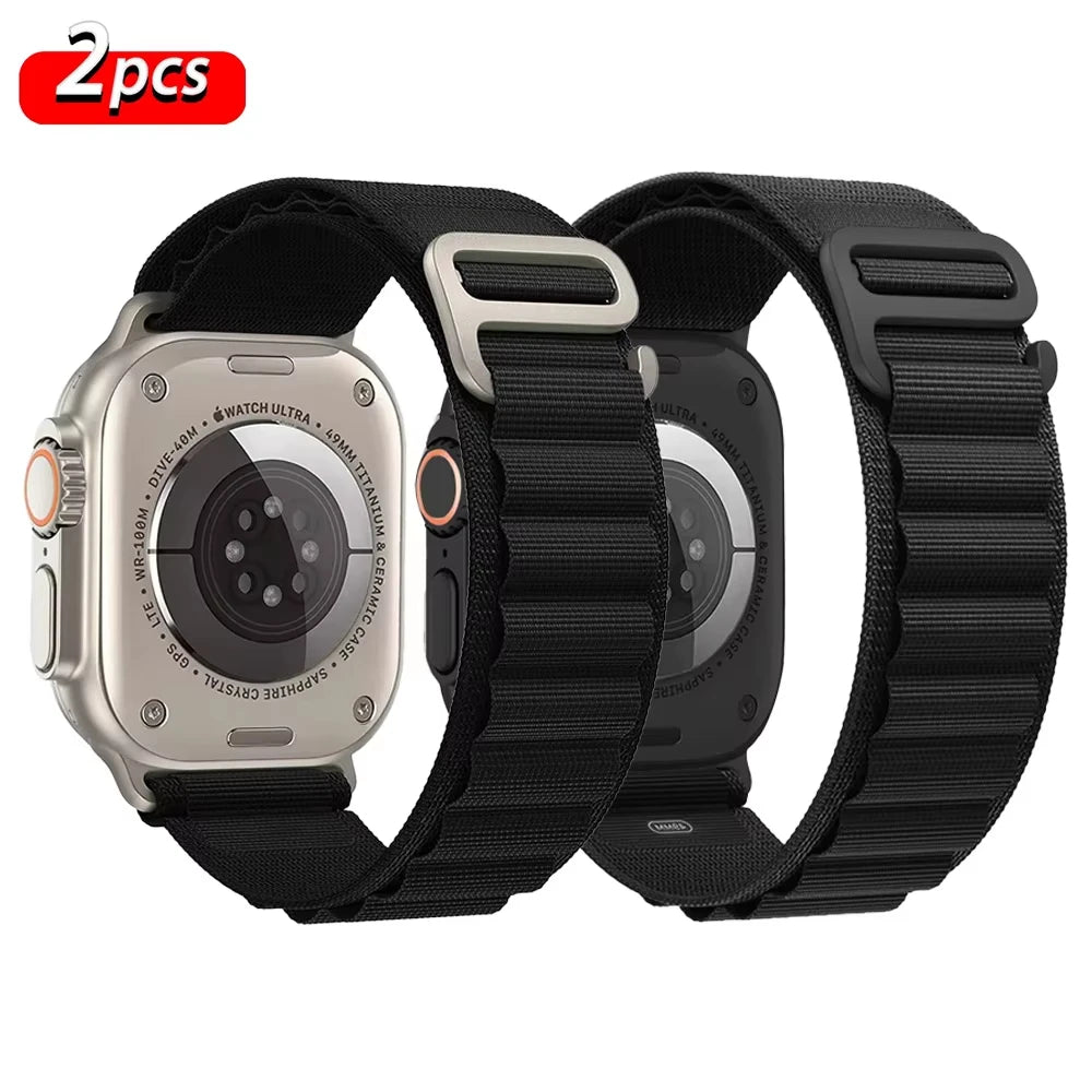 Alpine Loop Strap for Apple Watch Band Ultra 3 2 49mm 46mm 45mm 44mm 41mm 46mm 42mm Bracelet iWatch Series 11 10 9 8 7 6 5 SE 3