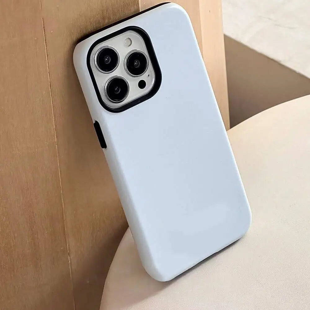 Luxury Clmj Timeless Noir Phone Case for iPhone 17 16e 16 15 14 13 12 11 X XS XR XSMAX Air Pro Max Plus Double-layer Back Cover