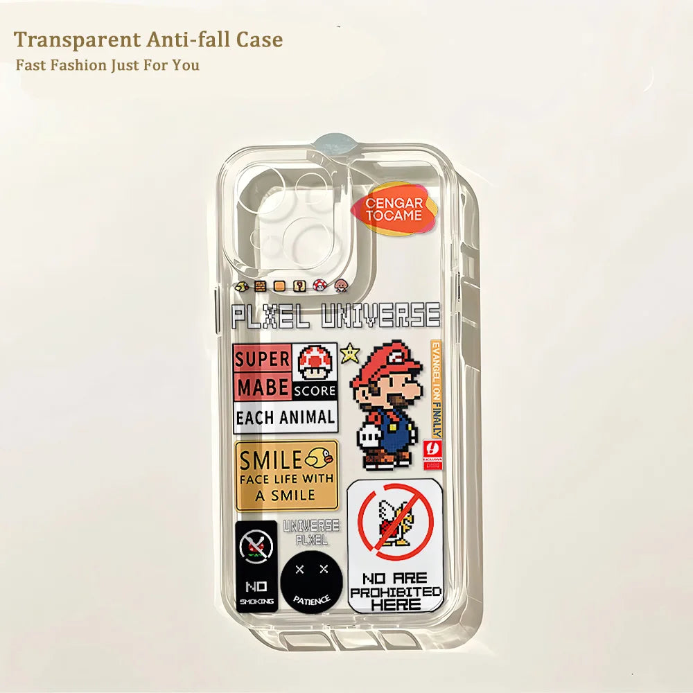 Hot Classic M-Marios Phone Case For Samsung Galaxy A37 A57 A16 A07 A17 A36 A26 A56 A55 A35 A54 A24 A14 A06 A05 A13 4G 5G