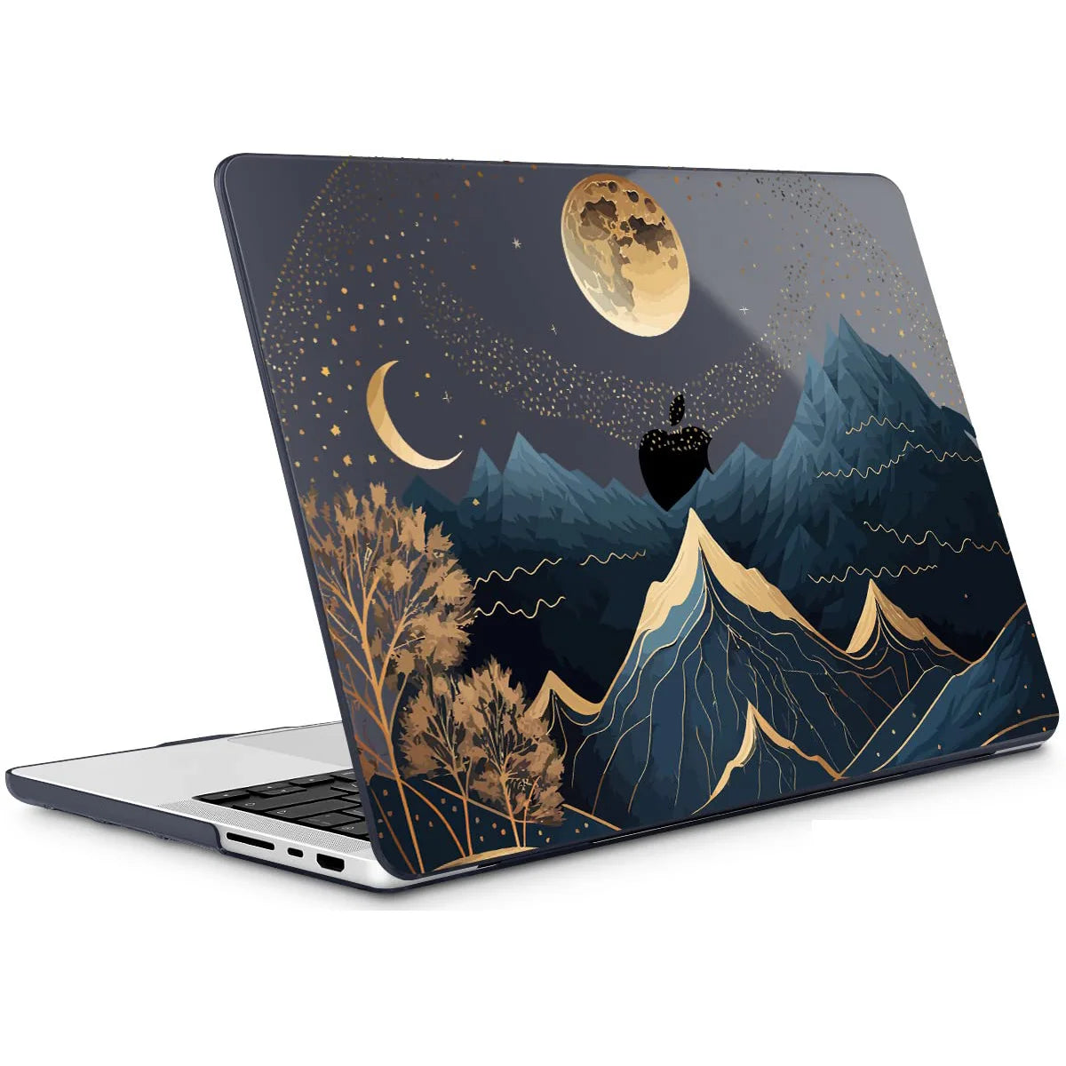 Creative Laptop Case For Macbook Neo 2026 Air13.3 A2337 Pro13.3 A2338 Pro14 A3112 Air13.6 A3113 Air15 Transparent Hard Shell