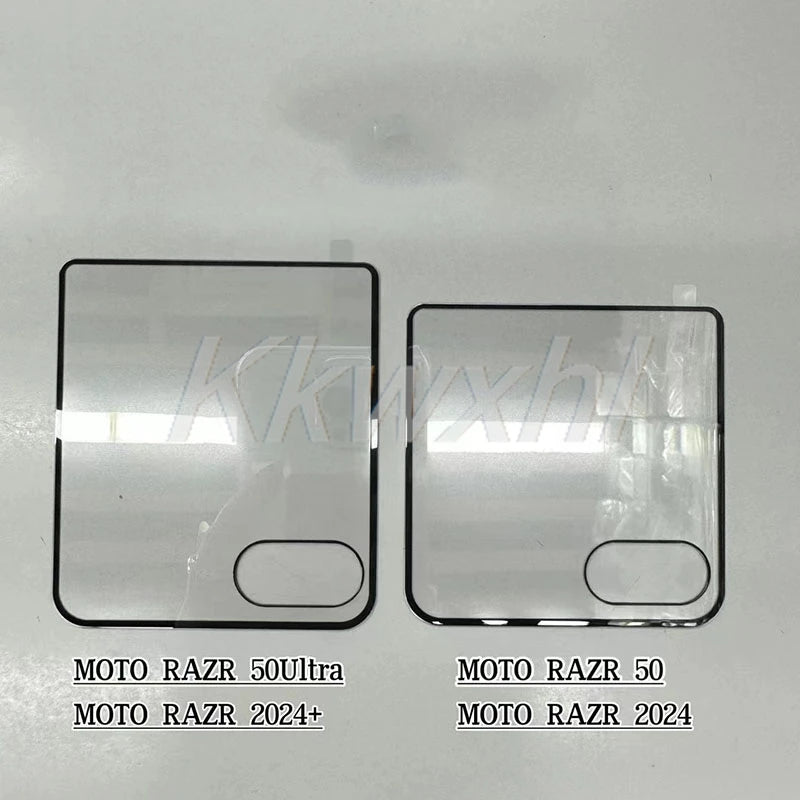 2PCS 3D Curved Edge Glue FOR Motorola Razr 60 Ultra Tempered Glass Cover Razr60 Pro 50 Razr+ 2024 2025 Screen Protector Film