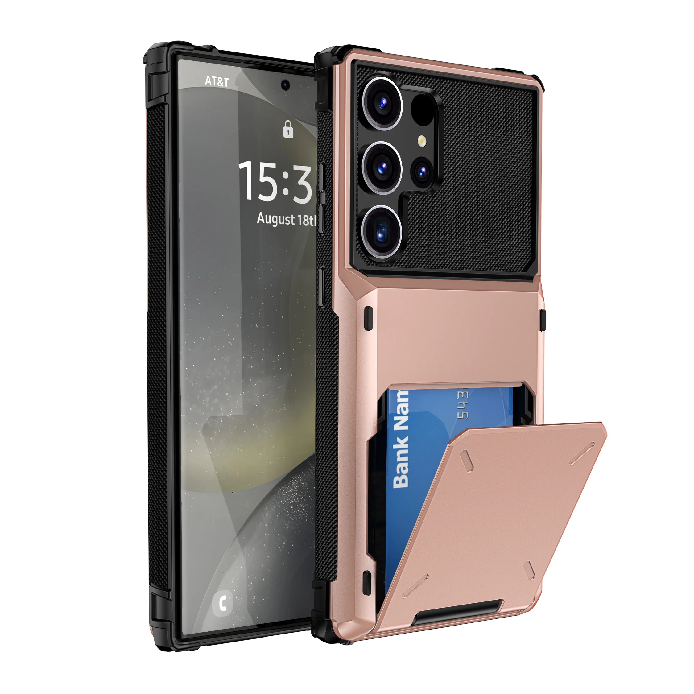 Wallet Card Slots Case for Samsung Galaxy S26 S25 S24 S23 S22 S21 S20 S10 Nore 20 10 FE Ultra Edge Plus Phone Cover Shockproof